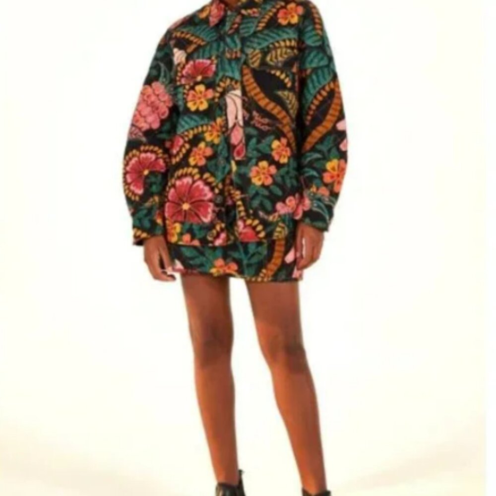 FARM Rio Floral Mini Skirt - Picture 3 of 7